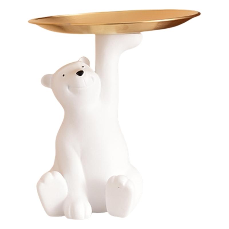 Decorative Key Holder Tray Key Organize Key Rack Bear Shaped Shaped For Key And Small Items Storage Display
Decorative Key Holder Tray Key Organize Key Rack Bear Shaped Shaped For Key And Small Items Storage Display