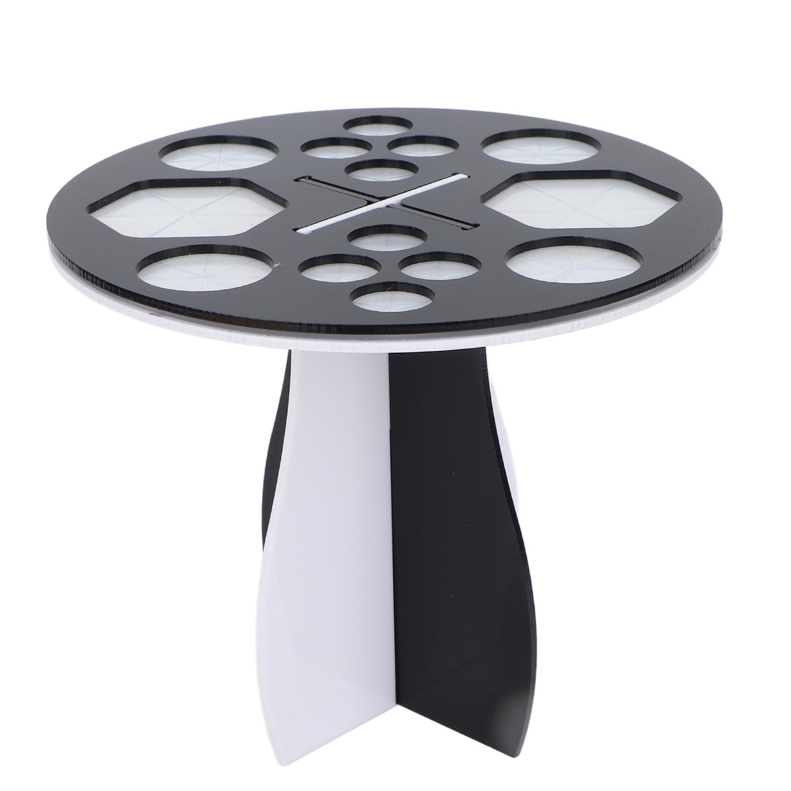 14 Holes Makeup Brush Drying Rack Detachable Round Paint Brush Drying Holder Display Stand Black White
14 Holes Makeup Brush Drying Rack Detachable Round Paint Brush Drying Holder Display Stand Black White