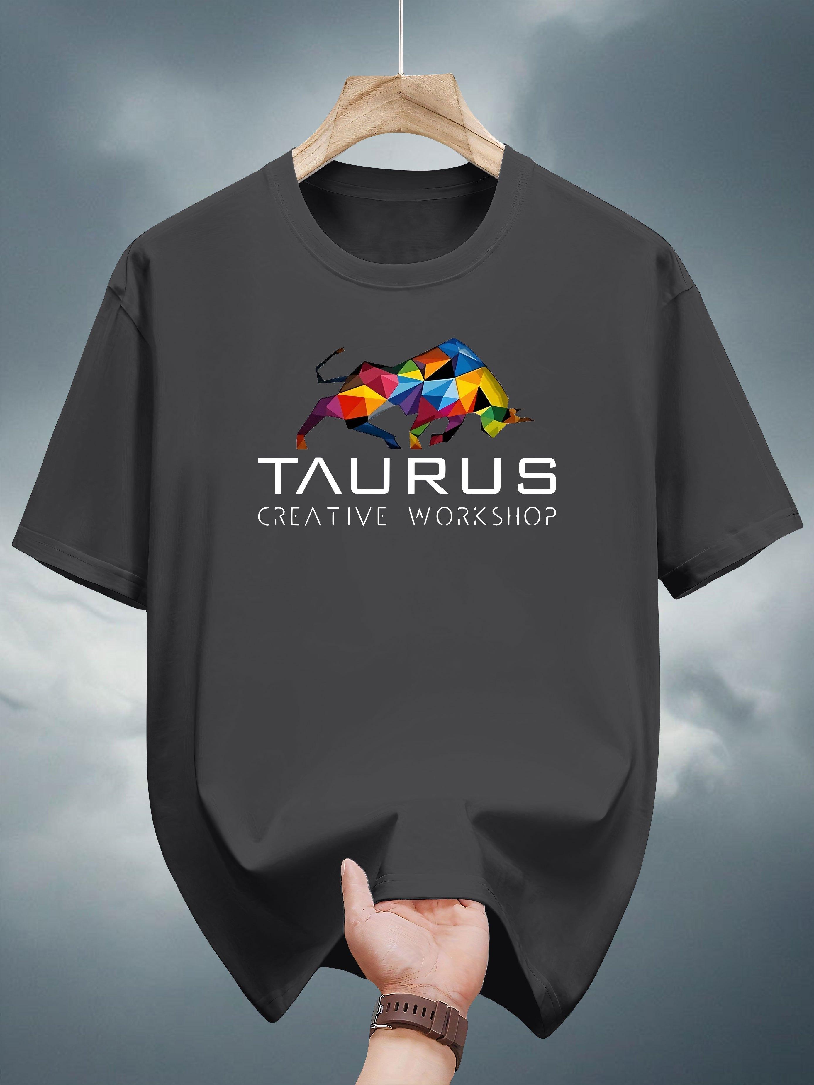 200g 100% Cotton Print Short Sleeve T-shirt - TAURUS Creative Workshop Design XXL
200g 100% Cotton Print Short Sleeve T-shirt - TAURUS Creative Workshop Design XXL