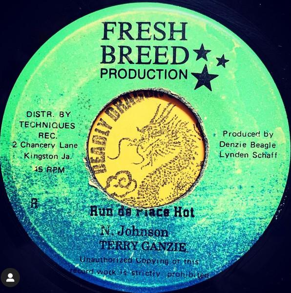 7inch Record TERRY GANZIE - Run De Place Hot NONE Fresh Breed Pro Jamaica Reggae, Ska & Dub Used
7inch Record TERRY GANZIE - Run De Place Hot NONE Fresh Breed Pro Jamaica Reggae, Ska & Dub Used