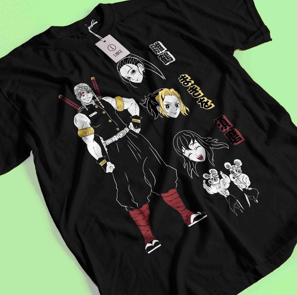 Рубашка Истребитель демонов Футболка Тенген Узуй Футболка Танджиро Футболка Мудзан Дома Кокушибо 3XL
Рубашка Истребитель демонов Футболка Тенген Узуй Футболка Танджиро Футболка Мудзан Дома Кокушибо 3XL