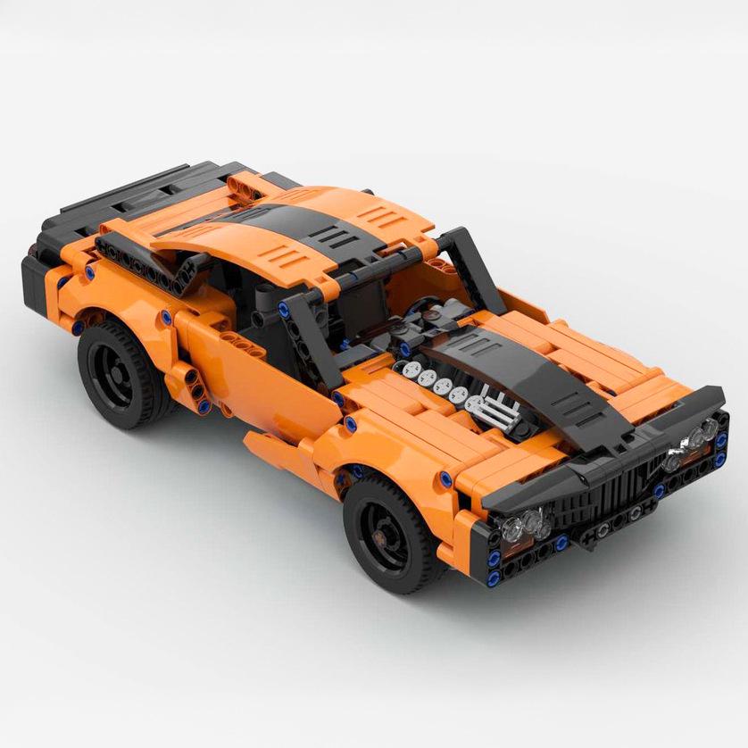 Cross-Border MOC Building Blocks 38227-V10: Muscle Car & Supercar Small Particle Model, Compatible with Lego 8-Stud Cars
Cross-Border MOC Building Blocks 38227-V10: Muscle Car & Supercar Small Particle Model, Compatible with Lego 8-Stud Cars