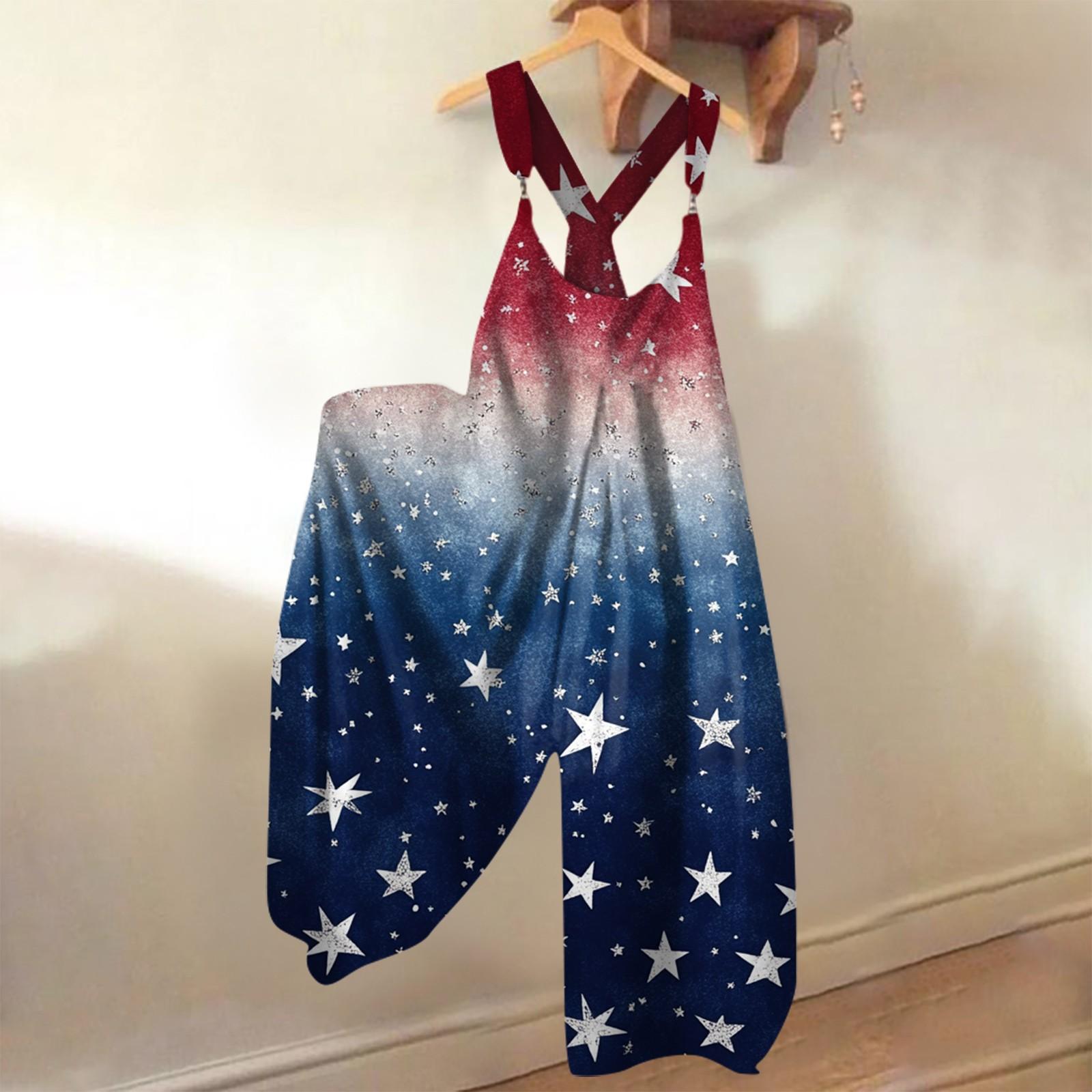 Women s Fashion Print Casual Loose Back Straps Wide Leg Jumpsuit M Кіновар
Women s Fashion Print Casual Loose Back Straps Wide Leg Jumpsuit M Кіновар