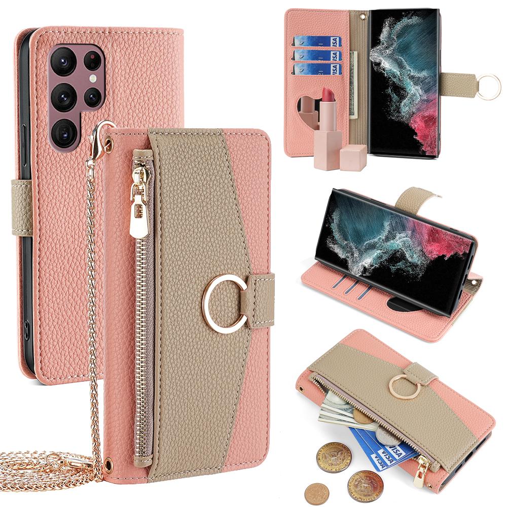 For Samsung Galaxy S22 Ultra 5G Case Crossbody Zipper Leather Wallet Phone Cover E
For Samsung Galaxy S22 Ultra 5G Case Crossbody Zipper Leather Wallet Phone Cover E