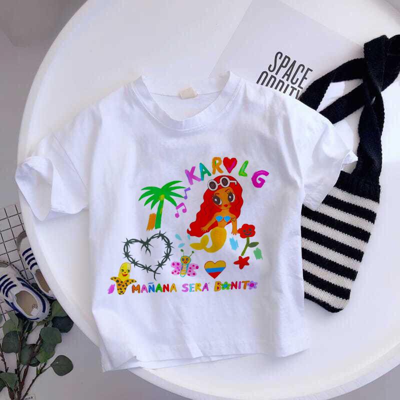 Fashion Manana Sera Bonito Karol G Bichota Print Cartoon Kids T-Shirts Cute Girls Clothes Baby Boys T Shirt Summer Children Tops 110
Fashion Manana Sera Bonito Karol G Bichota Print Cartoon Kids T-Shirts Cute Girls Clothes Baby Boys T Shirt Summer Children Tops 110