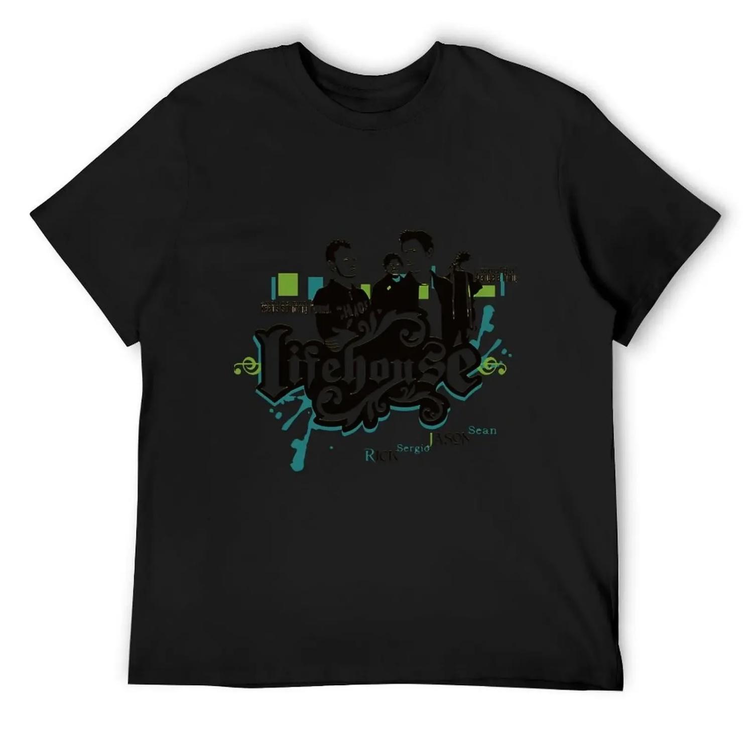 Lifehouse Band 10 T-Shirt cotton man t-shirts cute tops graphic t shirts tshirts personalised mens clothing XXXXXL чорний
Lifehouse Band 10 T-Shirt cotton man t-shirts cute tops graphic t shirts tshirts personalised mens clothing XXXXXL чорний