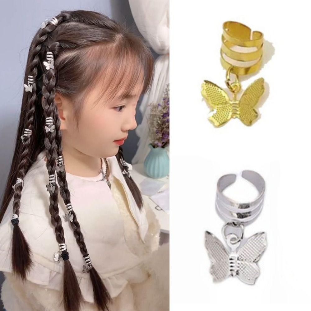 20Pcs Hair Braiding Dreadlocks Beads Butterfly Hair Braid Tubes Hollow Out Hair Ring Hair Jewelry 20Pcs срібний
20Pcs Hair Braiding Dreadlocks Beads Butterfly Hair Braid Tubes Hollow Out Hair Ring Hair Jewelry 20Pcs срібний