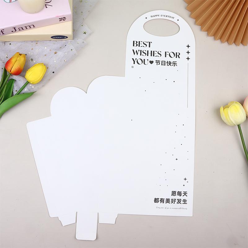 1Pc Kraft Paper Teacher s Day Flower Box Gift Box Packaging Box Mother s Day Portable Bunch Romantic Flower Wrapping Paper білий
1Pc Kraft Paper Teacher s Day Flower Box Gift Box Packaging Box Mother s Day Portable Bunch Romantic Flower Wrapping Paper білий