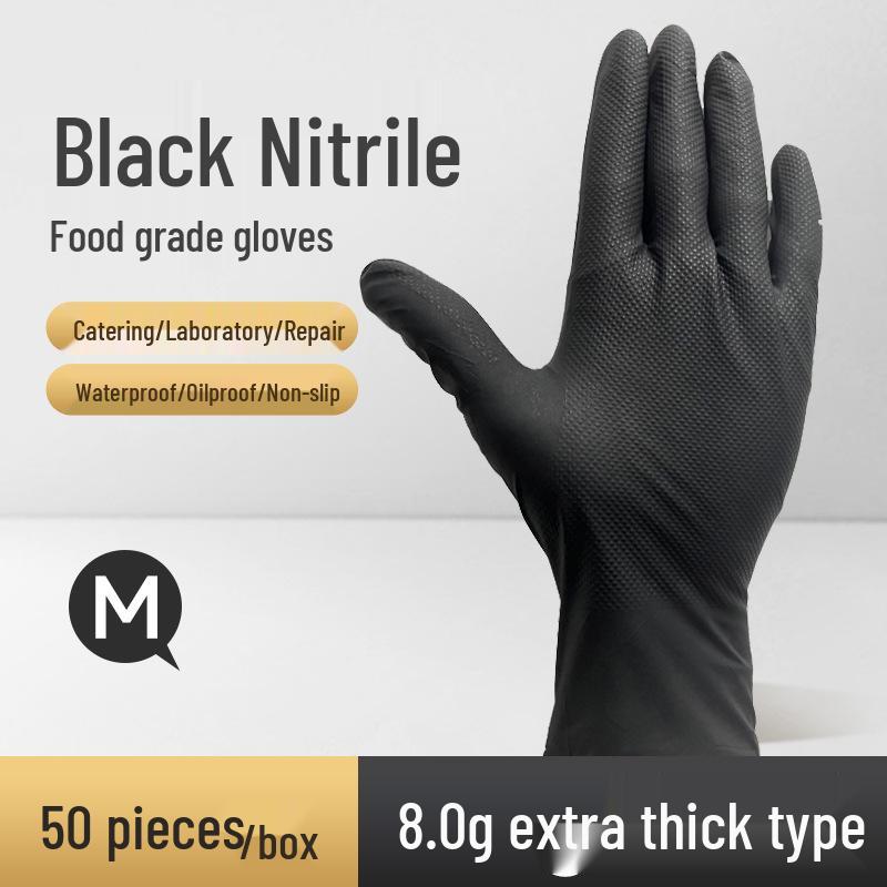 Oil-Proof, Wear-Resistant Nitrile Gloves for Auto Repair and Maintenance - Disposable and Thickened for Men
Oil-Proof, Wear-Resistant Nitrile Gloves for Auto Repair and Maintenance - Disposable and Thickened for Men
