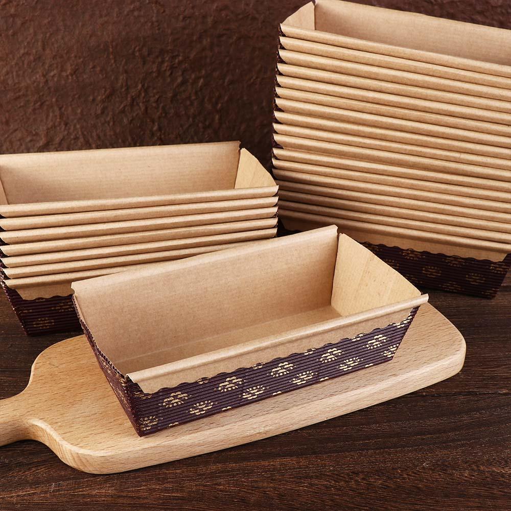 Party Wedding Rectangle Baking Kraft Bread Tray Paper Loaf Pans Toast Box Cake Liner 25pcs
Party Wedding Rectangle Baking Kraft Bread Tray Paper Loaf Pans Toast Box Cake Liner 25pcs