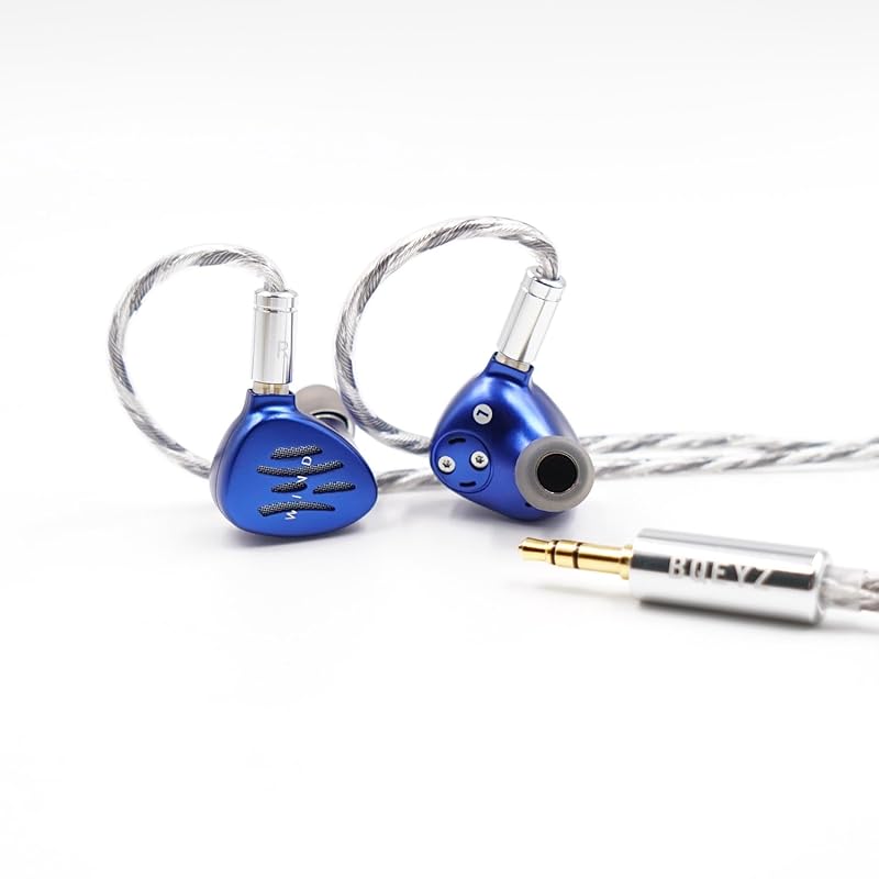 BQEYZ weather series Wind coil type bone conduction 10mm dynamic driver hybrid in-ear monitor wired earphones Canal type IEM HiFi chinese earphones
BQEYZ weather series Wind coil type bone conduction 10mm dynamic driver hybrid in-ear monitor wired earphones Canal type IEM HiFi chinese earphones