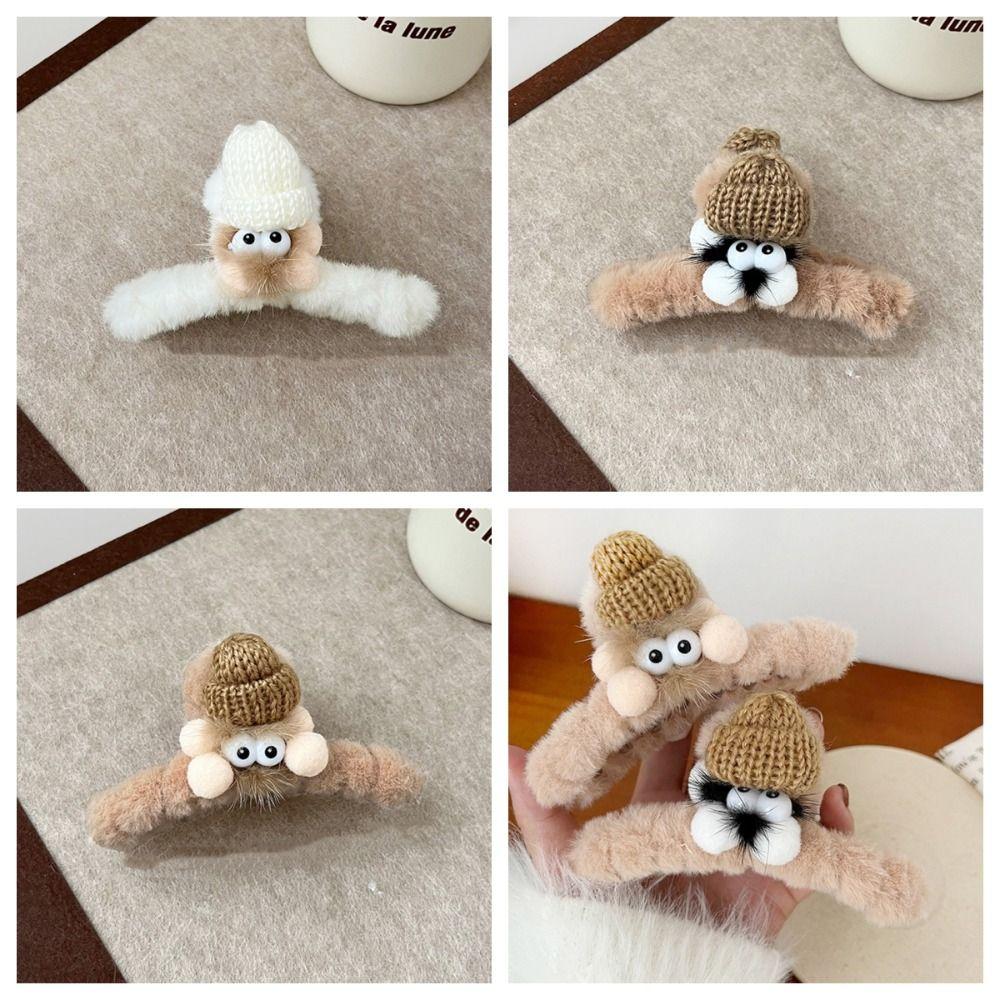 Soft Cartoon Hair Claw Ponytail Holder Large Hair Crab Clip Retro Anime Plush Shark Clip Women
Soft Cartoon Hair Claw Ponytail Holder Large Hair Crab Clip Retro Anime Plush Shark Clip Women