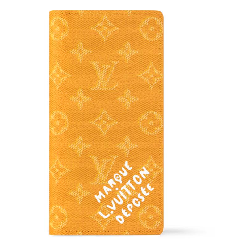 Louis Vuitton Brazza Dog Paw Print Letter Logo Flap Wallet Monogram Heritage Coated Canvas Women wallet Yellow M12656 Gift Set(Basic Set+Box+Shopping Bag)
Louis Vuitton Brazza Dog Paw Print Letter Logo Flap Wallet Monogram Heritage Coated Canvas Women wallet Yellow M12656 Gift Set(Basic Set+Box+Shopping Bag)