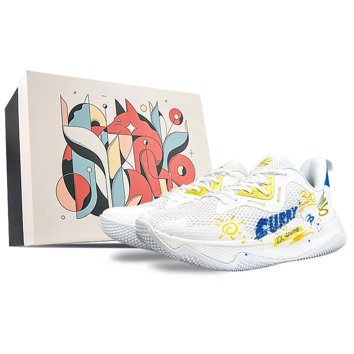 Under Armour Curry Splash 3 Low top Basketball Shoes Men s White Yellow 3026275-101(Team40-SBOX) 45
Under Armour Curry Splash 3 Low top Basketball Shoes Men s White Yellow 3026275-101(Team40-SBOX) 45
