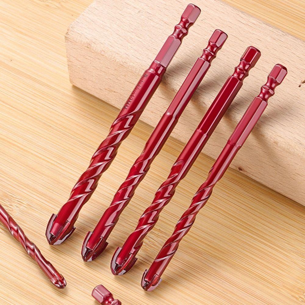 Precision Drilling Cross Drill Bit High Hardness Hole Opener Durable Tile Drill Bit 10mm 2PCS
Precision Drilling Cross Drill Bit High Hardness Hole Opener Durable Tile Drill Bit 10mm 2PCS