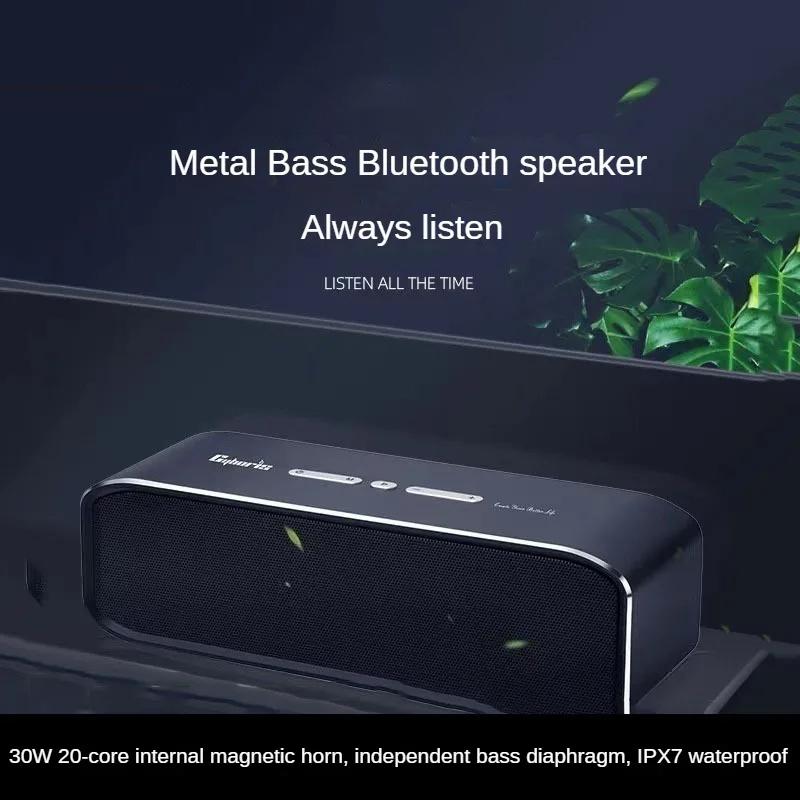 CYBORIS T11 30W Bluetooth-compatible Speaker Support TF Card/AUX-In TWS Waterproof Bass Sound Subwoofer Black
CYBORIS T11 30W Bluetooth-compatible Speaker Support TF Card/AUX-In TWS Waterproof Bass Sound Subwoofer Black