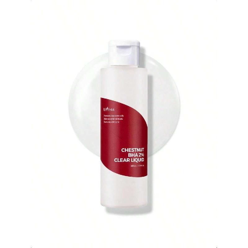 Isntree Chestnut BHA 2% Clear Liquid 100ml | Mild Exfoliant | Pore Tightening | Removes Dead Skin Cells | Korean Skincare
Isntree Chestnut BHA 2% Clear Liquid 100ml | Mild Exfoliant | Pore Tightening | Removes Dead Skin Cells | Korean Skincare