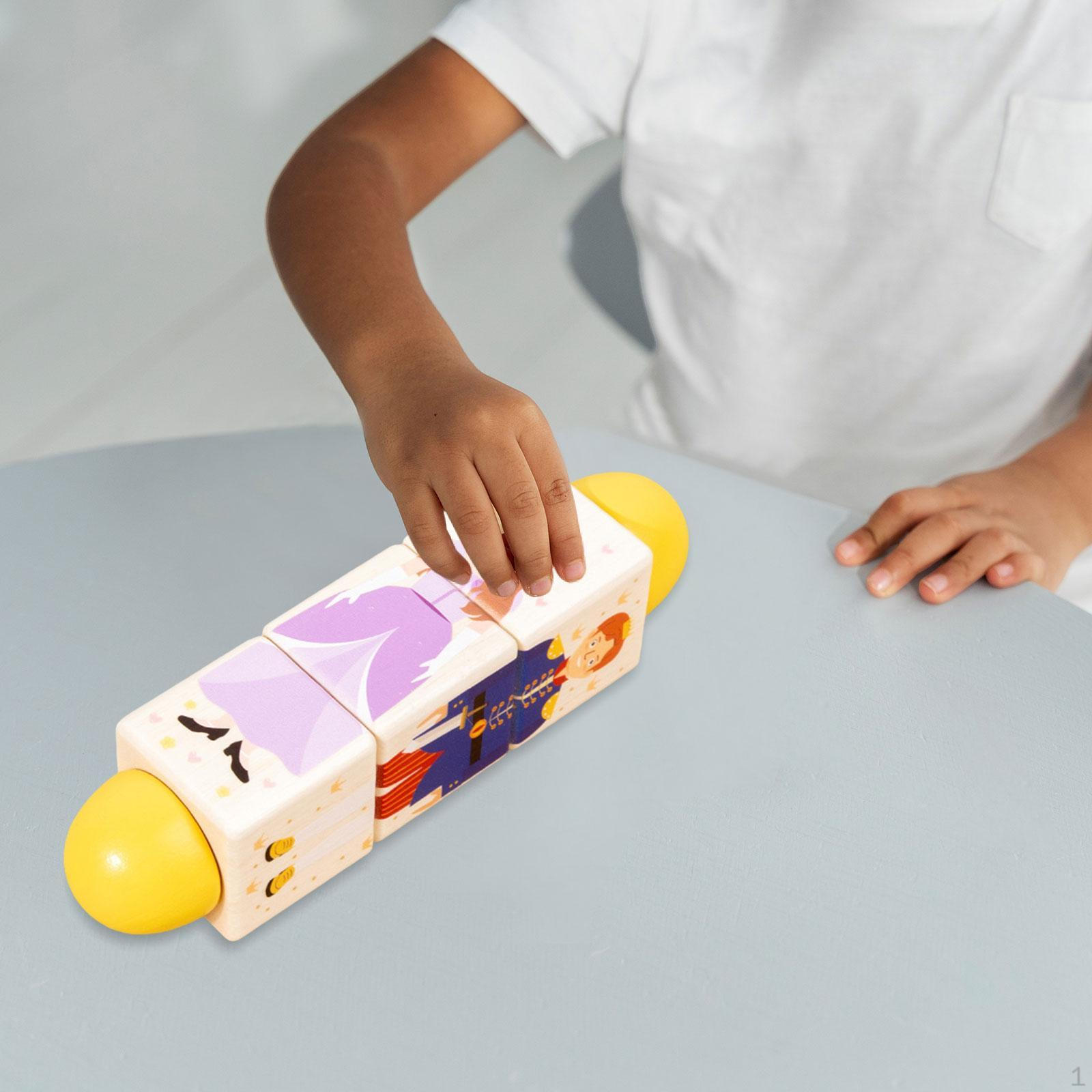 Rotating Twist Blocks Learning Educational Toy Sensory Toys Fairy Tale Characters Themed Wooden
Rotating Twist Blocks Learning Educational Toy Sensory Toys Fairy Tale Characters Themed Wooden