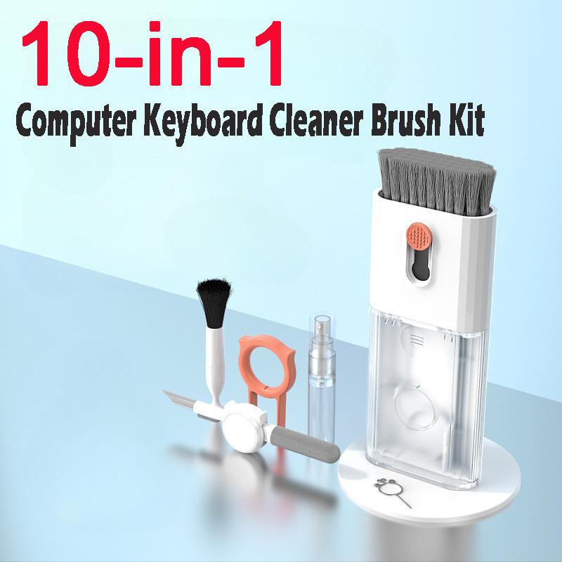 Набор щеток для чистки клавиатуры компьютера 10-в-1, щетка для ручки для чистки экрана Bluetooth-гарнитуры
Набор щеток для чистки клавиатуры компьютера 10-в-1, щетка для ручки для чистки экрана Bluetooth-гарнитуры