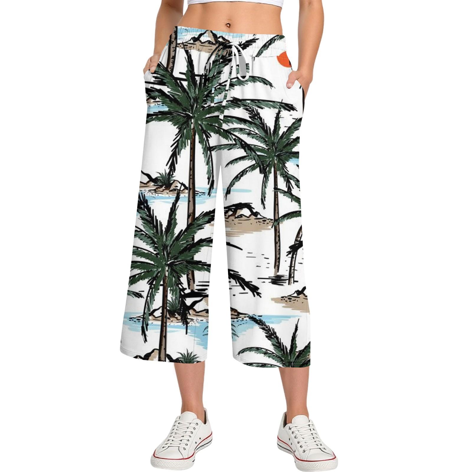 Жіночі літні повсякденні спортивні штани з принтом з високою посадкою, укорочені штани вільного крою S бежевий
Жіночі літні повсякденні спортивні штани з принтом з високою посадкою, укорочені штани вільного крою S бежевий