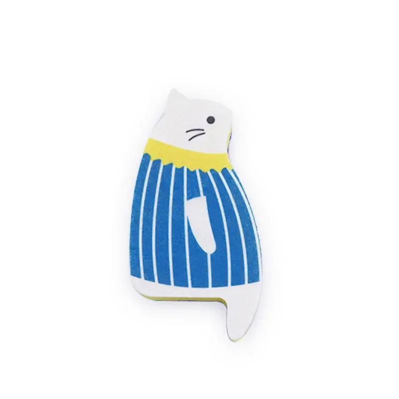 Kitchen Cleaning Dishwashing Sponge Sitting Cat Cute Cartoon Dishwashing Scouring Cloth Sponge Wipe синій
Kitchen Cleaning Dishwashing Sponge Sitting Cat Cute Cartoon Dishwashing Scouring Cloth Sponge Wipe синій