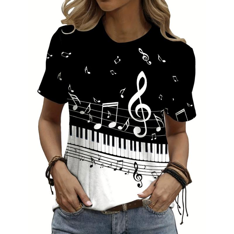 Ladies Music Festival Pattern T-shirt S
Ladies Music Festival Pattern T-shirt S