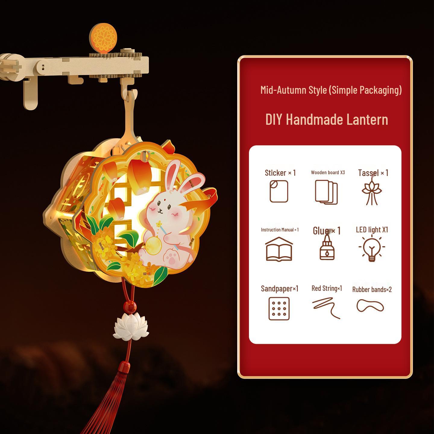 2025 Mid-Autumn Festival Year of the Snake Guochao DIY Lantern Kit for Kids and Weddings
2025 Mid-Autumn Festival Year of the Snake Guochao DIY Lantern Kit for Kids and Weddings