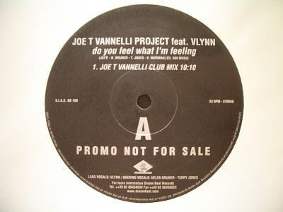 12inch Record JOE T. VANNELLI PROJECT, VLYNN - Do You Feel What I m Feeling DB100PROMO Dream Beat 1999 Italy Dance & Electronica Used
12inch Record JOE T. VANNELLI PROJECT, VLYNN - Do You Feel What I m Feeling DB100PROMO Dream Beat 1999 Italy Dance & Electronica Used