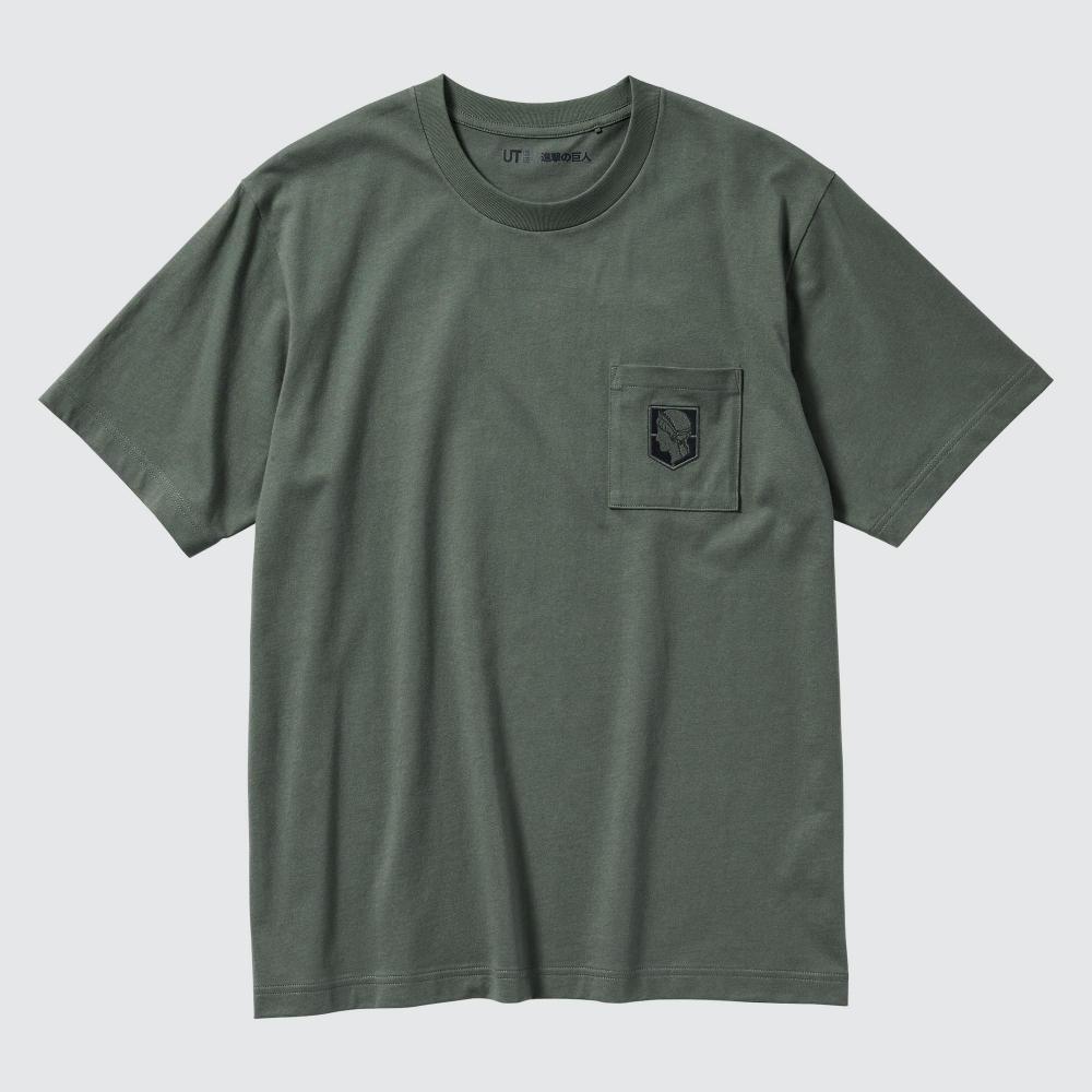 UNIQLO JAPAN Attack on Titan Vol.2 UT Футболка с рисунком с короткими рукавами, стандартный крой
UNIQLO JAPAN Attack on Titan Vol.2 UT Футболка с рисунком с короткими рукавами, стандартный крой