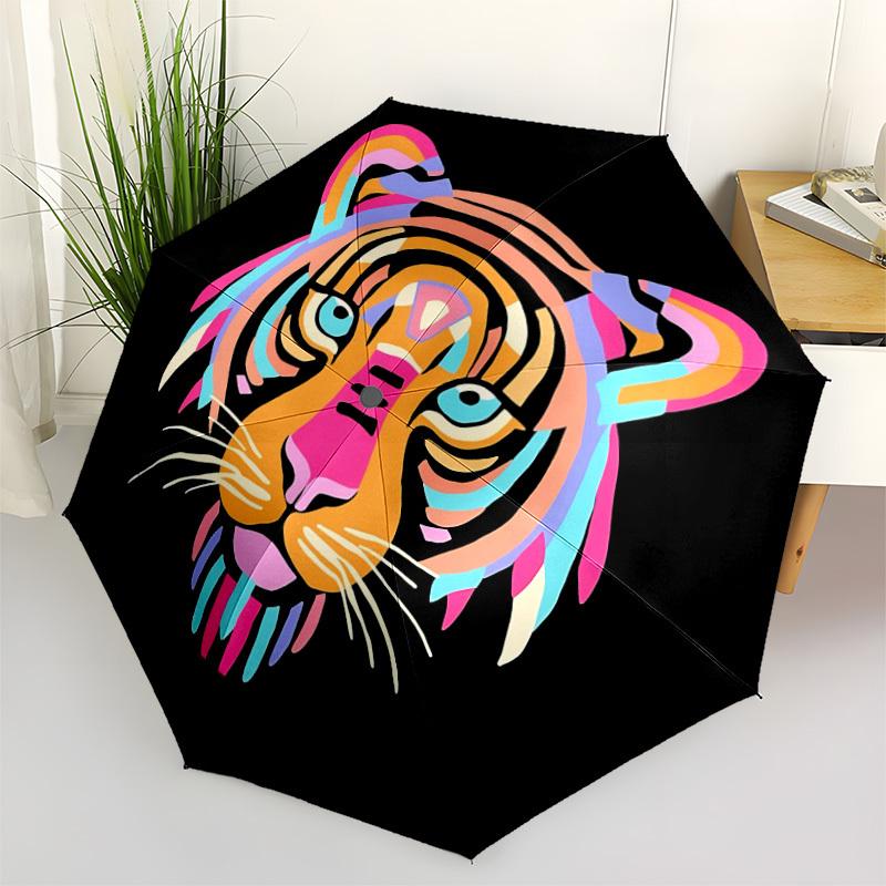1pc Tiger Art Automatic Opening/Closing Umbrella with Operation & Windproof Canopy - Folding Design, Holiday Gift yy260225115
1pc Tiger Art Automatic Opening/Closing Umbrella with Operation & Windproof Canopy - Folding Design, Holiday Gift yy260225115