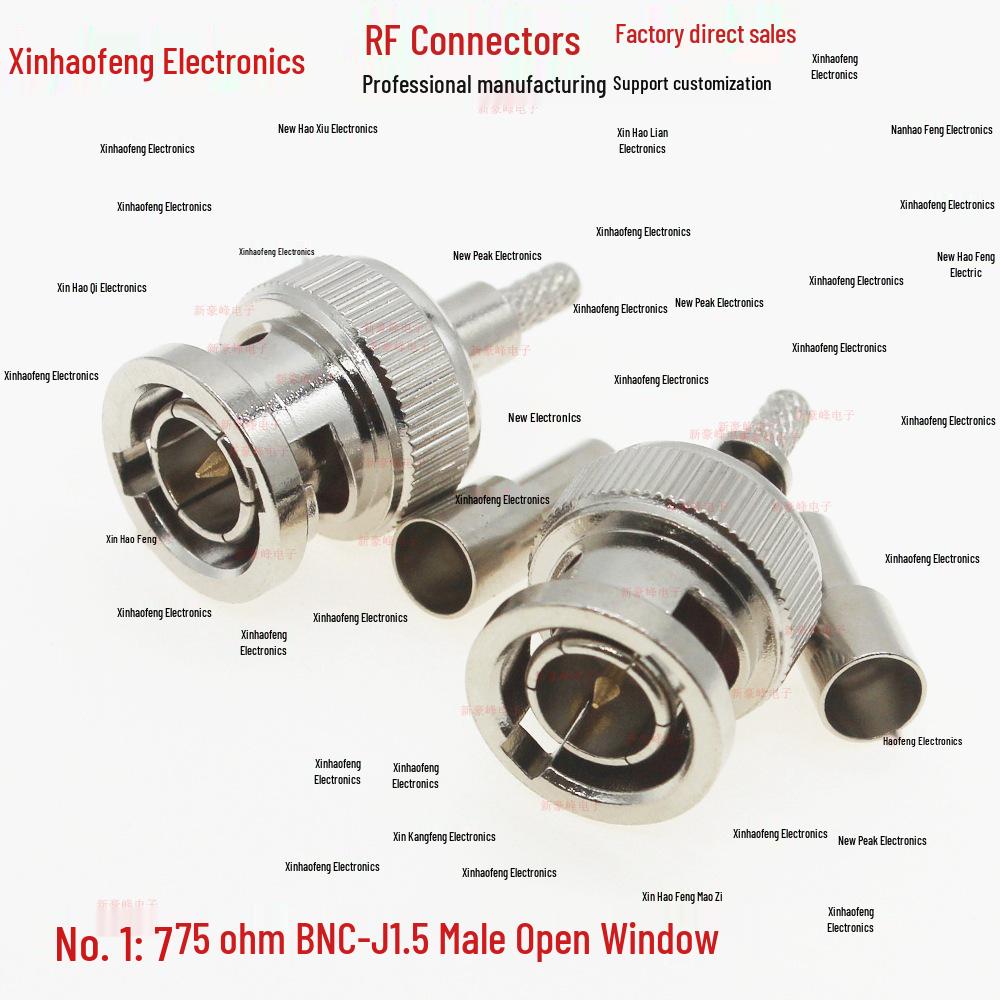 BNC 1.5 Male Open Window HD 75 Ohm SDI Video Camera CCTV/RG179/GPRS
BNC 1.5 Male Open Window HD 75 Ohm SDI Video Camera CCTV/RG179/GPRS