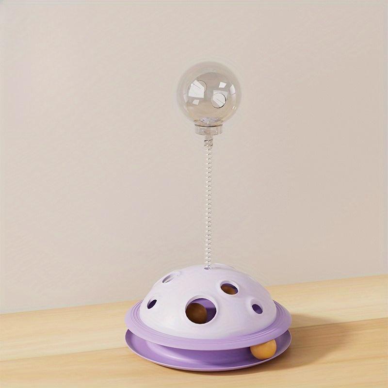 3-in-1 Interactive Cat & Dog Toy Treat Dispenser Ball with Rotating Teaser Stick Leak-Proof Puzzle Feeder
3-in-1 Interactive Cat & Dog Toy Treat Dispenser Ball with Rotating Teaser Stick Leak-Proof Puzzle Feeder