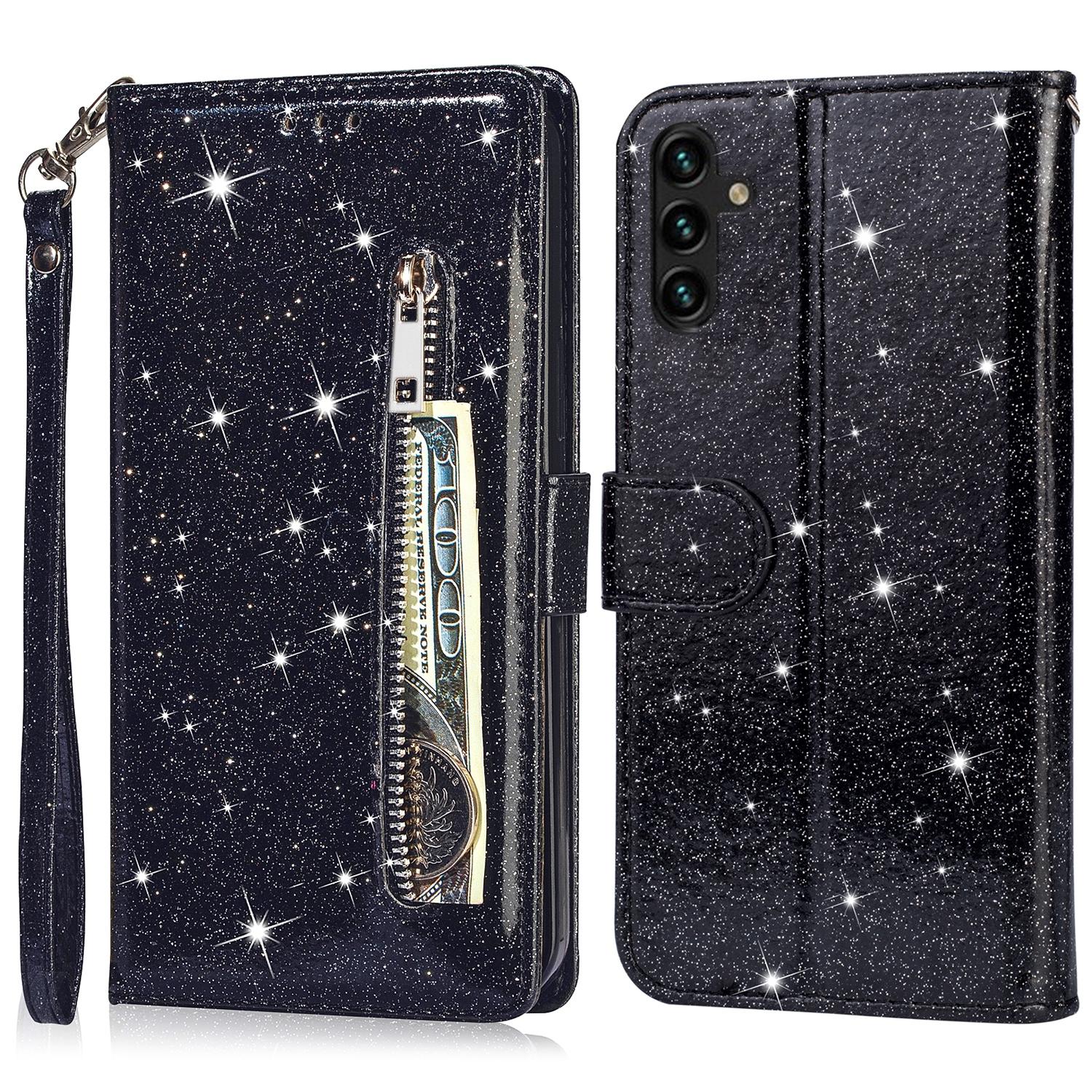 For Samsung Galaxy A26 5G Stand Case Glitter Phone Leather Cover Zipper Pocket Black
For Samsung Galaxy A26 5G Stand Case Glitter Phone Leather Cover Zipper Pocket Black