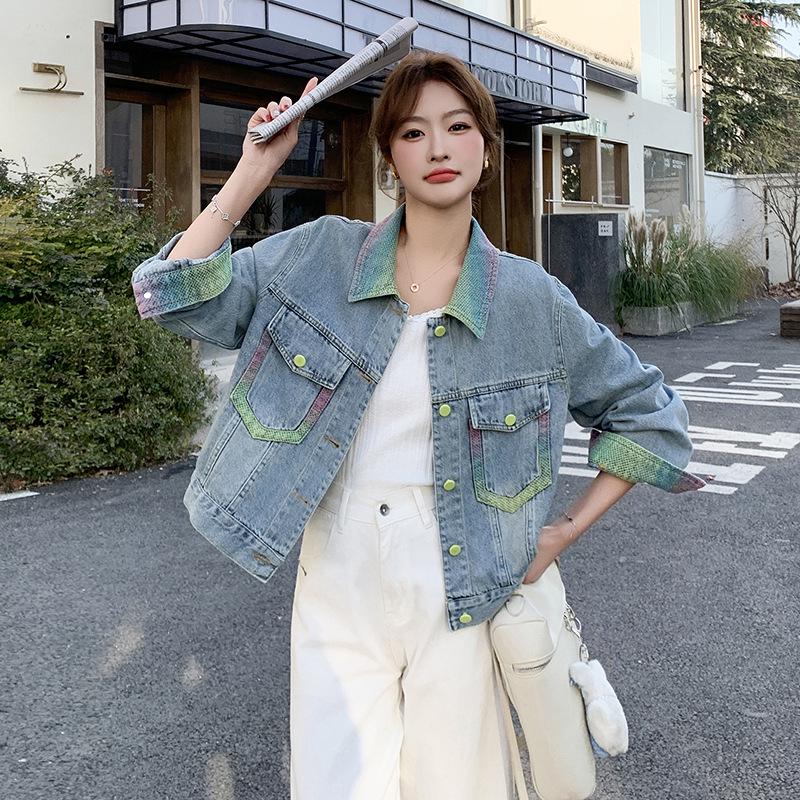 Women s Retro Denim Short Jacket - Spring & Autumn 2025 Fashion Versatile Style (DJ6820) M
Women s Retro Denim Short Jacket - Spring & Autumn 2025 Fashion Versatile Style (DJ6820) M