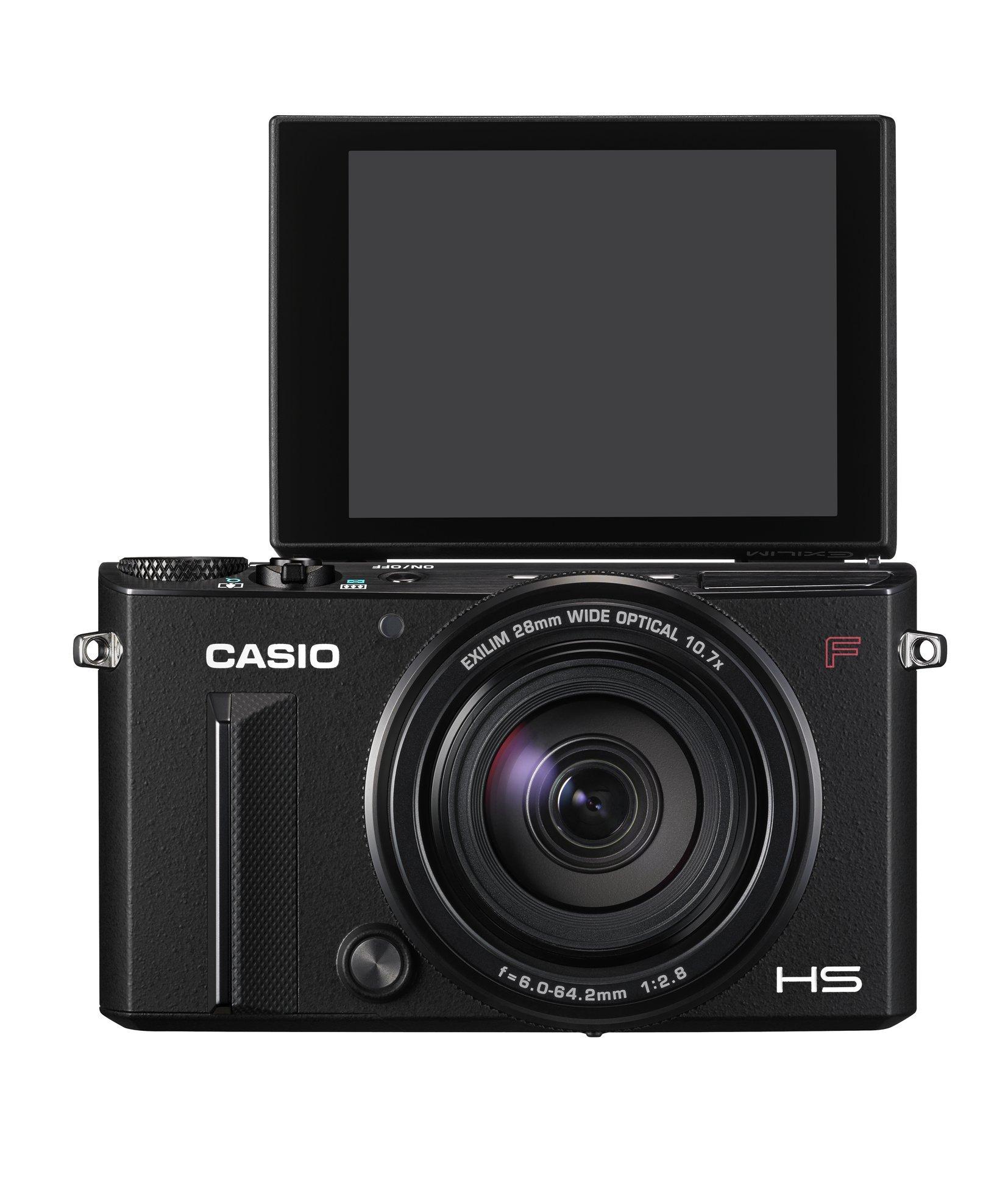 CASIO EXILIM Digital Camera with 60 fps Continuous Optical and Premium Black EX-100FBK Shooting, F2.8 Lens, 10.7x Zoom, Bracketing, чорний
CASIO EXILIM Digital Camera with 60 fps Continuous Optical and Premium Black EX-100FBK Shooting, F2.8 Lens, 10.7x Zoom, Bracketing, чорний