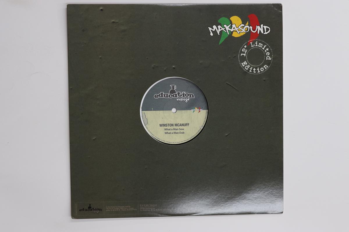 12inch Record WINSTON MCANUFF What A Man Sow Unchained EDVMK1203 MAKASOUND 2006 UK Reggae Ska Dub Used
12inch Record WINSTON MCANUFF What A Man Sow Unchained EDVMK1203 MAKASOUND 2006 UK Reggae Ska Dub Used