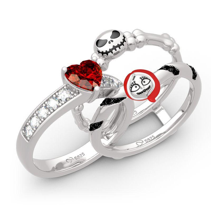 Wei Ya Halloween Pumpkin Funny Heart-Shaped Red Zircon Ring Punk Skeleton Male Ring No. 11
Wei Ya Halloween Pumpkin Funny Heart-Shaped Red Zircon Ring Punk Skeleton Male Ring No. 11