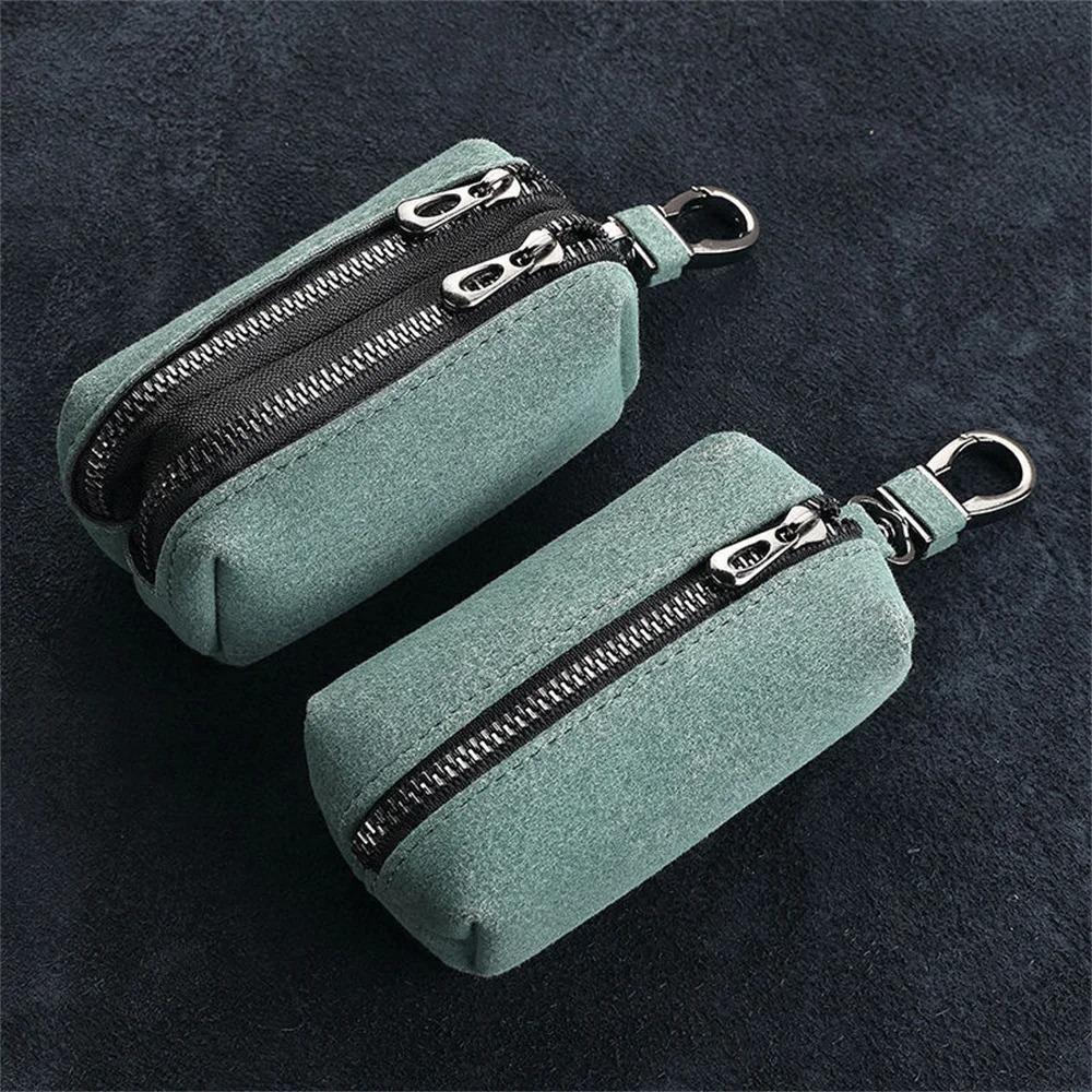 Suede Leather Key Pouch Bag Multifunctional Key Holder Organizer Case For Men Women Blue Double Zipper
Suede Leather Key Pouch Bag Multifunctional Key Holder Organizer Case For Men Women Blue Double Zipper