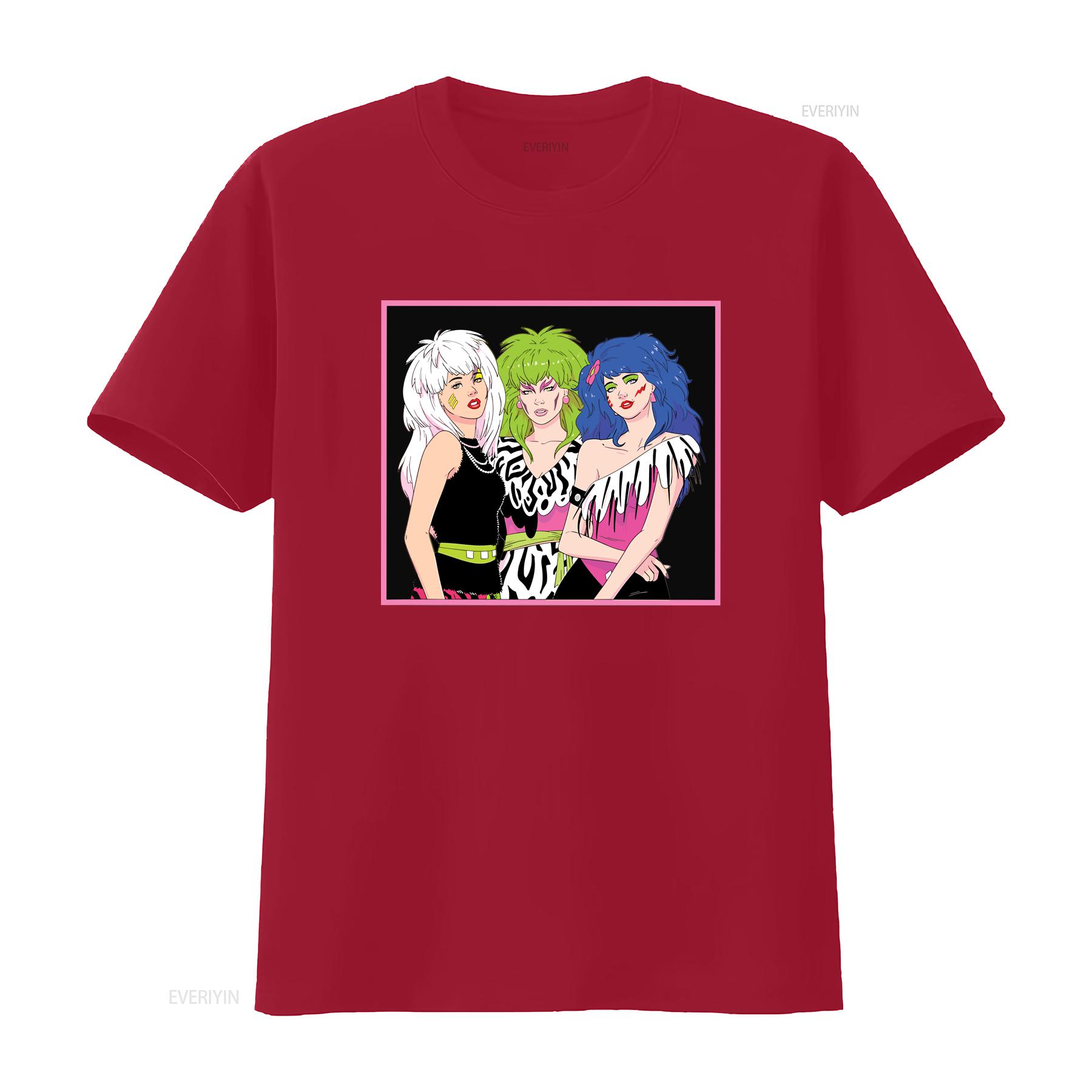 Jem and The Holograms T Shirt For Kids Summer Girl 80s Women 80s Cartoon Summertime SweaT vintage Washed graphic Slightly S
Jem and The Holograms T Shirt For Kids Summer Girl 80s Women 80s Cartoon Summertime SweaT vintage Washed graphic Slightly S