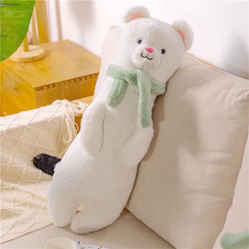 Cute scarf kitty throw pillow plush toy doll stoat doll girl bed sleeping soothing doll 75cm
Cute scarf kitty throw pillow plush toy doll stoat doll girl bed sleeping soothing doll 75cm
