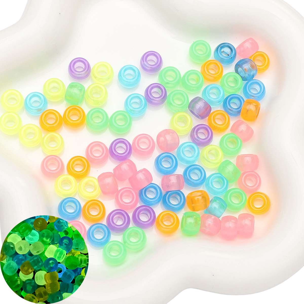 1900 шт. Акриловые бусины Разноцветные бусины-ведерки для изготовления модных браслетов своими руками разноцветный
1900 шт. Акриловые бусины Разноцветные бусины-ведерки для изготовления модных браслетов своими руками разноцветный