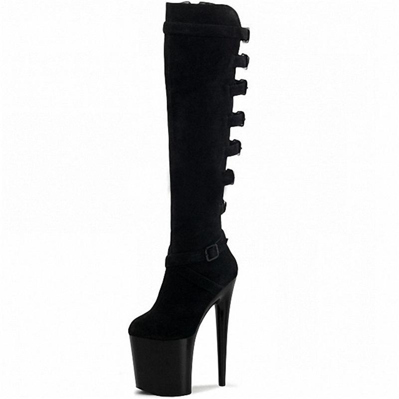 20CM high heel boots ultra-thin heel high boots queen boots over the knee 46 чорний
20CM high heel boots ultra-thin heel high boots queen boots over the knee 46 чорний