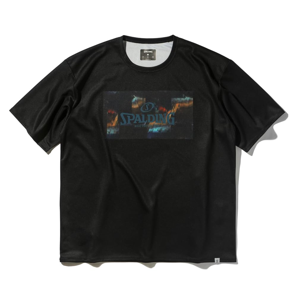 Spalding Biomarble Logo T-Shirt, Black, Medium, SMT25009
Spalding Biomarble Logo T-Shirt, Black, Medium, SMT25009