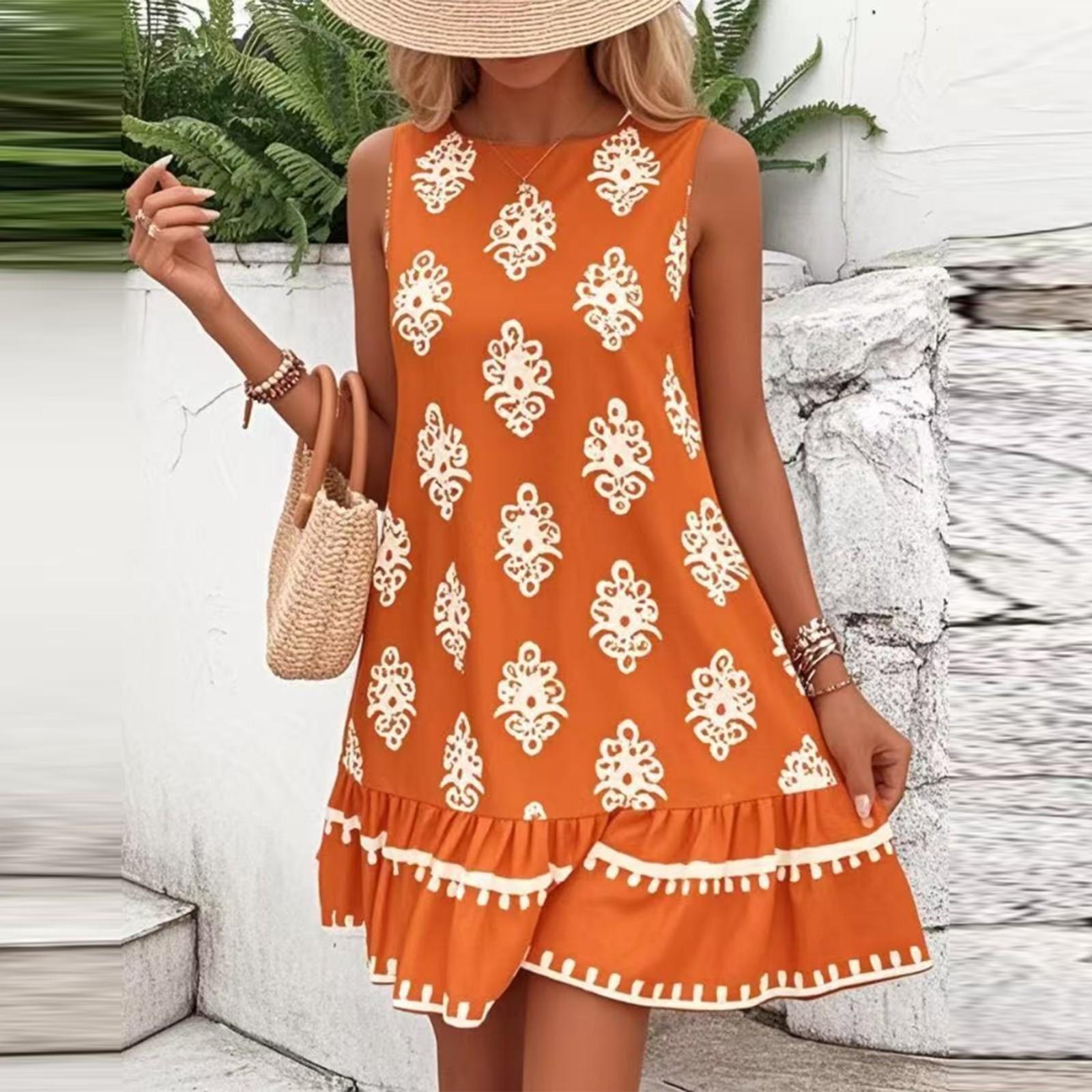 Женское модное ретро-платье с высокой талией и подтяжками XXL оранжевый
Женское модное ретро-платье с высокой талией и подтяжками XXL оранжевый