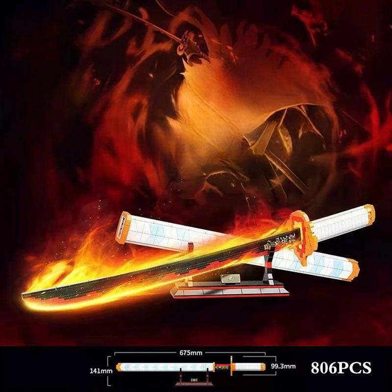 Construction Blocks Samurai Sword Build Plaything Creative Present Diy Model Educational Toy Assembly Weapon Toy Brick For Children
Construction Blocks Samurai Sword Build Plaything Creative Present Diy Model Educational Toy Assembly Weapon Toy Brick For Children