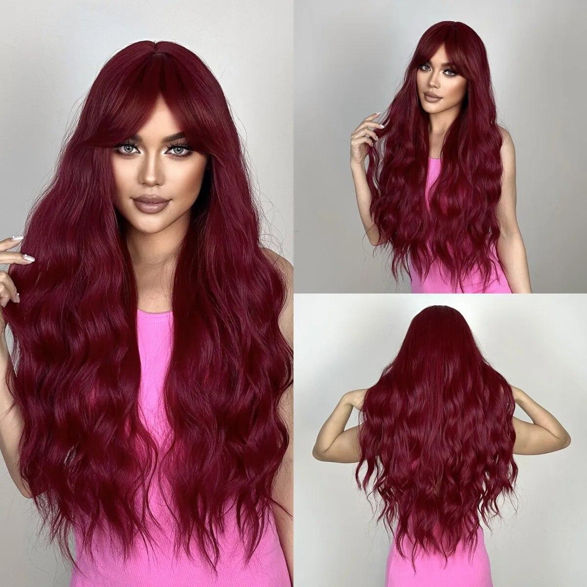 EASIHAIR Blonde Ombre Long Wave Синтетичні перуки з натурального волосся Перуки для жінок з чубчиком Косплей Щоденні перуки Термостійкі
EASIHAIR Blonde Ombre Long Wave Синтетичні перуки з натурального волосся Перуки для жінок з чубчиком Косплей Щоденні перуки Термостійкі