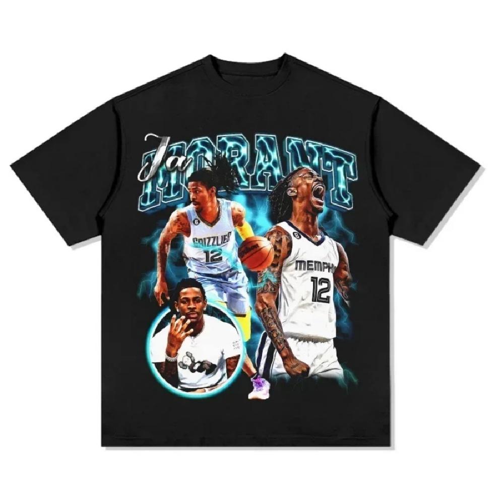 2024 Summer Ja Morant 12 Memphis T-Shirt Basketball Fans Short sleeve tee new edition Mens and Kids cotton t shirtsop XXXXXL
2024 Summer Ja Morant 12 Memphis T-Shirt Basketball Fans Short sleeve tee new edition Mens and Kids cotton t shirtsop XXXXXL