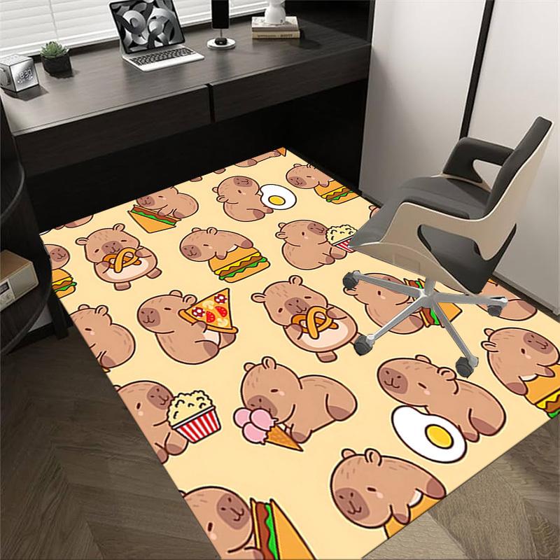 1PC Cute Kapibala Extra Large Non-Slip Floor carpet, Office, family, bedroom, Studio - Large Area Rug Indoor Rugs, Vibrant Colors-W219 60cm by 90cm
1PC Cute Kapibala Extra Large Non-Slip Floor carpet, Office, family, bedroom, Studio - Large Area Rug Indoor Rugs, Vibrant Colors-W219 60cm by 90cm