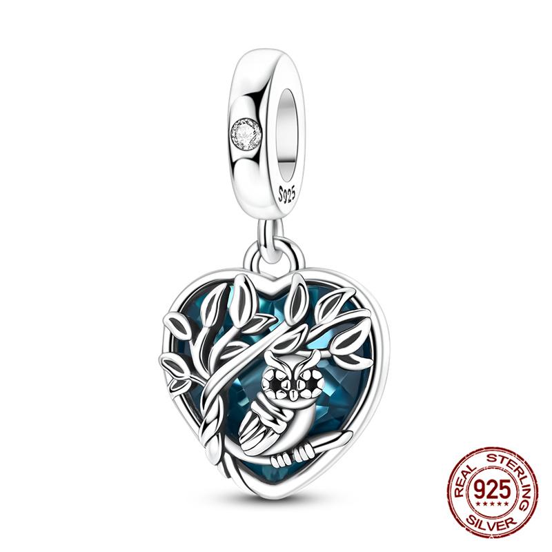KISSMOM Owl Tree of Life Charm Bead 925 Silver Pendant for DIY Jewelry Making Fit Pandora Bracelet Women Gift
KISSMOM Owl Tree of Life Charm Bead 925 Silver Pendant for DIY Jewelry Making Fit Pandora Bracelet Women Gift