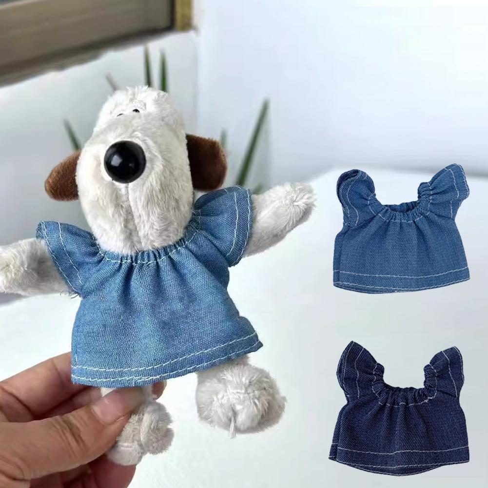 10cm Cotton Doll Fashion Jeans Shirt Pants Cotton Doll Trousers For Casual Wears Doll Clothes Accessories Kids Toys темно-синього кольору
10cm Cotton Doll Fashion Jeans Shirt Pants Cotton Doll Trousers For Casual Wears Doll Clothes Accessories Kids Toys темно-синього кольору